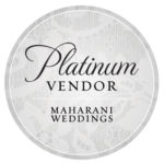 Maharani Wedding Badge Platinum